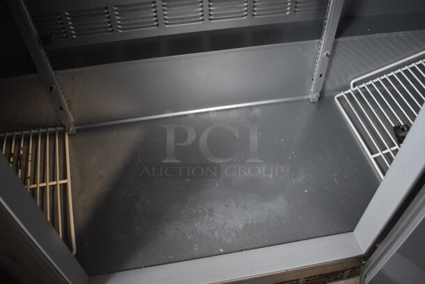 Beverage Air Model UCR72AY-23 Stainless Steel Commercial 3 Door Undercounter Cooler on Commercial Casters. 115 Volts, 1 Phase. 72x30.5x31.5. Tested and Powers On But Does Not Get Cold - Image 6 of 7