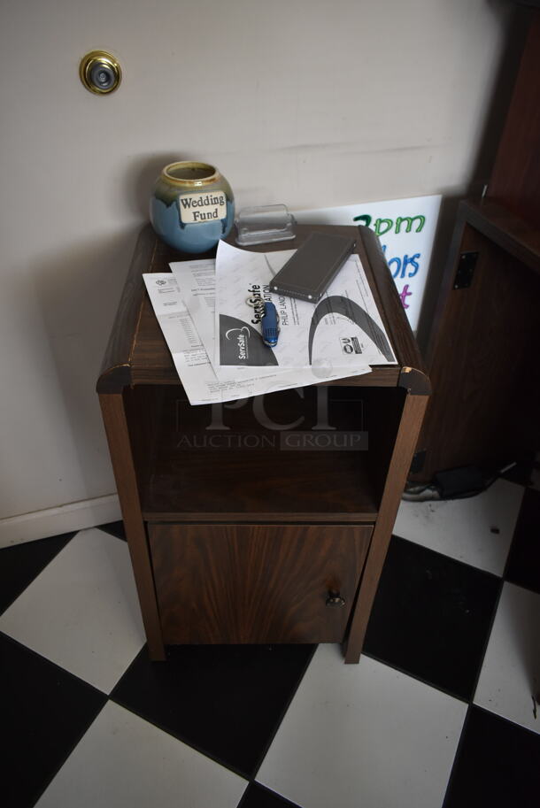 ALL ONE MONEY! ROOM LOT of Various Items Including Desk, Cabinet and Chair. Does Not Include Computer or Printer. BUYER MUST REMOVE. (front hallway) - Image 4 of 12
