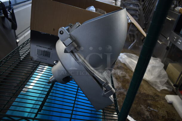 BRAND NEW SCRATCH AND DENT! Avantco 177MX20SHRDR Metal Commercial Pelican Head Shredder Attachment for MX20 - Image 3 of 6