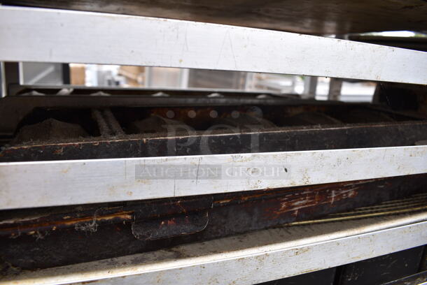 Metal Commercial Pan Transport Rack on Commercial Casters w/ 2 Metal Pans and 10 Long Pans - Image 7 of 7