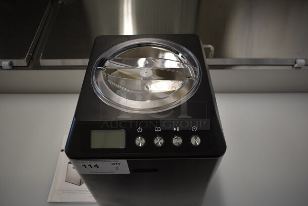BRAND NEW SCRATCH AND DENT! Whynter ICM-201SB 2.1 Quart Countertop Automatic Ice Cream Maker. 115 Volts, 1 Phase. Tested and Working! - Image 3 of 5