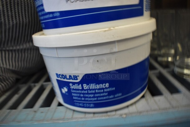 2 Ecolab Solid Brilliance Concentrated Solid Rinse Additive. 6.5x6.5x3.5. 2 Times Your Bid! - Image 2 of 3