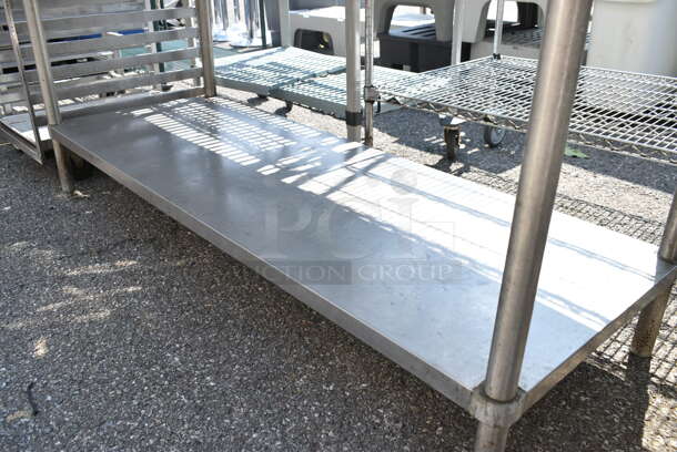 Stainless Steel Table w/ Under Shelf.  - Image 3 of 4