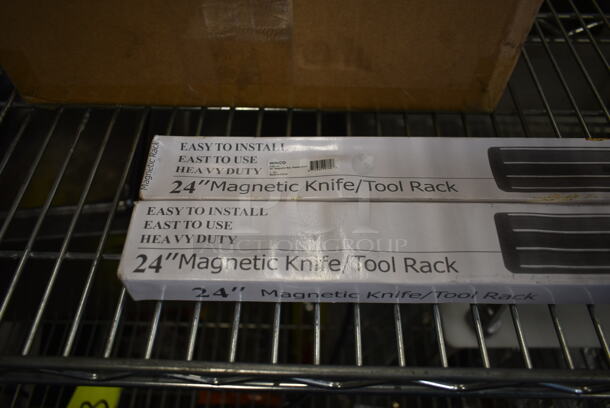 2 BRAND NEW IN BOX! Magnetic Knife Strips. 2 Times Your Bid! - Image 2 of 3