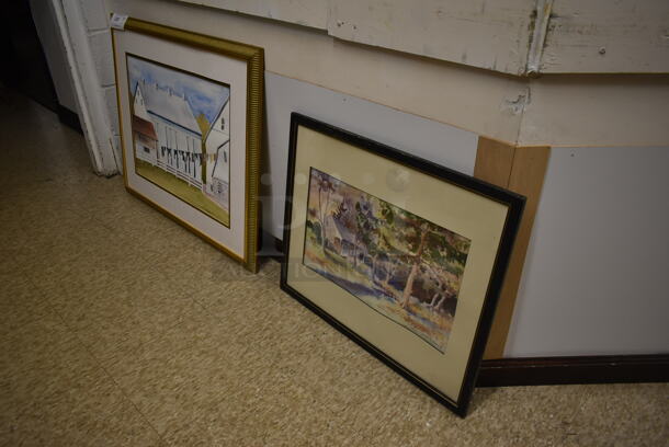 2 Framed Pictures That Are Original Prints. 2 Times Your Bid! - Image 2 of 5