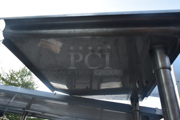 Stainless Steel Commercial Right Side Clean Side Dishwasher Table. - Image 6 of 6