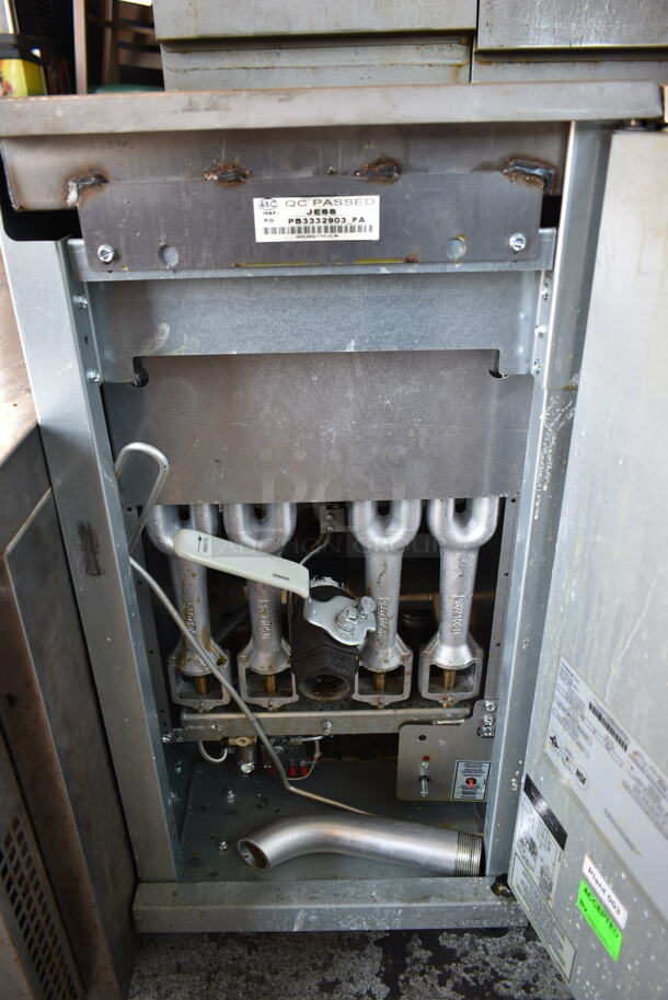 2020 Anets 45AS Stainless Steel Commercial Floor Style Natural Gas Powered Deep Fat Fryer. 122,000 BTU. - Image 5 of 6