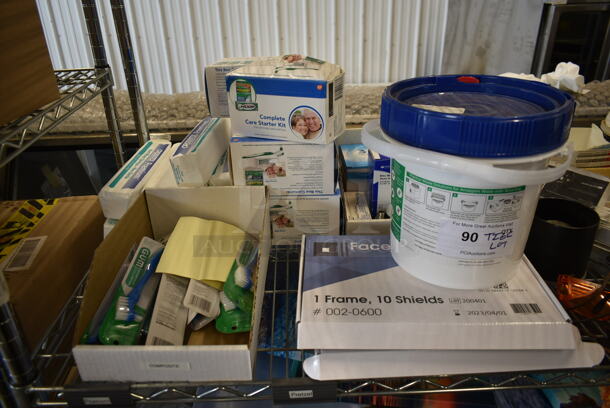 ALL ONE MONEY! Tier Lot of Various Items Including Trays, Fan and Hand Sanitizer - Image 2 of 5