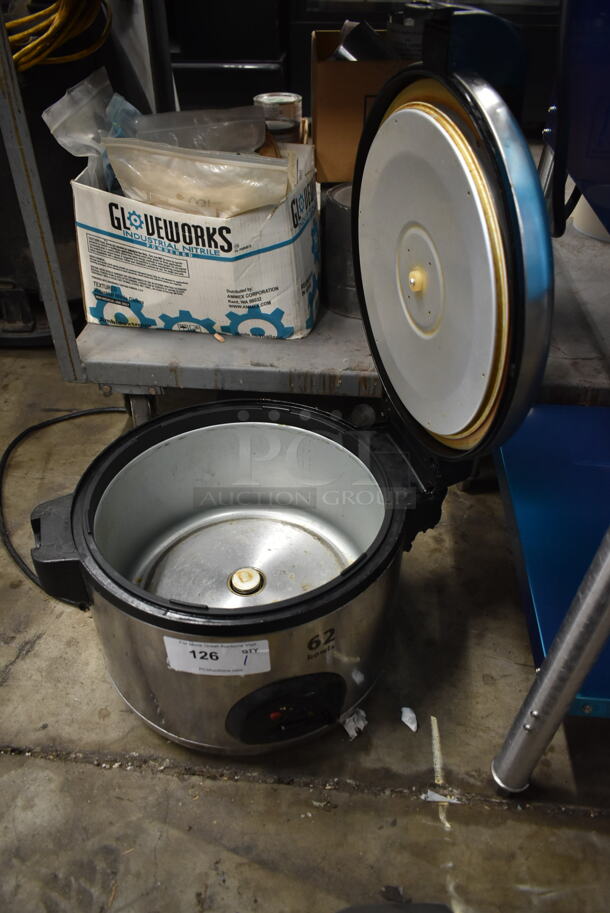 AK-50RC Stainless Steel Commercial Countertop Rice Cooker. 120 Volts, 1 Phase. Tested and Does Not Power On - Image 5 of 8