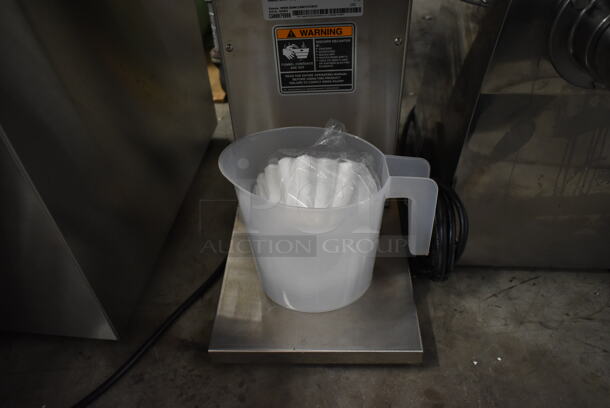 BRAND NEW! 2022 Bunn CW15-APS Stainless Steel Commercial Countertop Coffee Machine w/ Poly Pitcher. 120 Volts, 1 Phase.  - Image 4 of 7