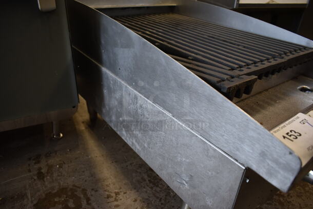 Stainless Steel Commercial Countertop Natural Gas Powered Charbroiler Grill. - Image 5 of 6