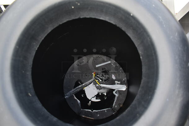 ALL ONE MONEY! Lot of 2 Huskee Gray Poly Trash Cans and 1 Black Trash Can.  - Image 5 of 5