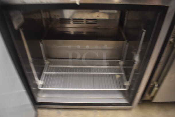 Turbo Air MUR-28-N-711S Commercial Stainless Steel Undercounter Single Door Cooler With Polycoated Rack. 115V. Tested and Powers On But Does Not Get Cold - Image 3 of 4
