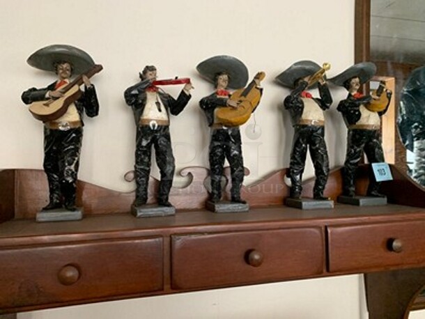 Full set Mariachi band figurines|All one money!