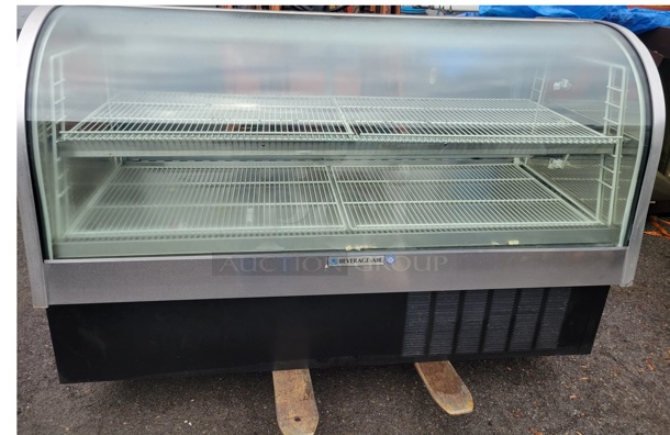 BEVERAGE AIR Deli Display Case Tested and Working! 73X34X46 - Image 1 of 4