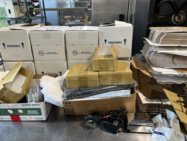 ALL ONE MONEY! Lot of Various Items Including Uline Bags and Boxes - Image 3 of 5