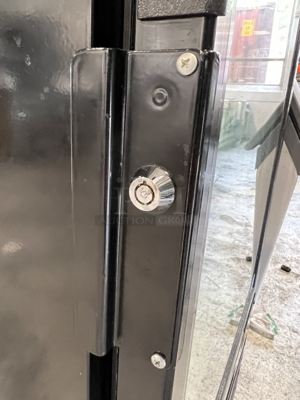 Royal RVCH-027-32 Metal Commercial Single Door Reach In Cooler Merchandiser w/ Poly Coated Racks. Door Is Locked. 115 Volts, 1 Phase - Image 6 of 6