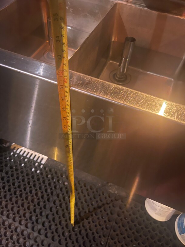 Clean! RJ Commercial Three Compartment Bar Sink NSF - Image 8 of 8