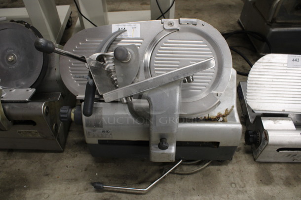 Hobart Model 2923 Stainless Steel Commercial Countertop Automatic Meat Slicer. 120 Volts, 1 Phase. 27x24x29. Tested and Working!