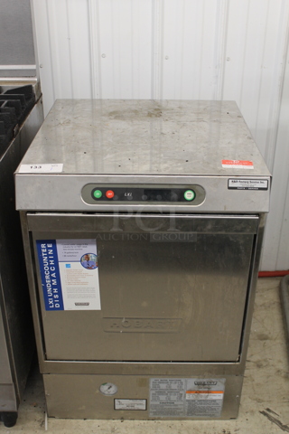Hobart LXIC LXi Stainless Steel Commercial Undercounter Dishwasher. 120 Volts, 1 Phase.