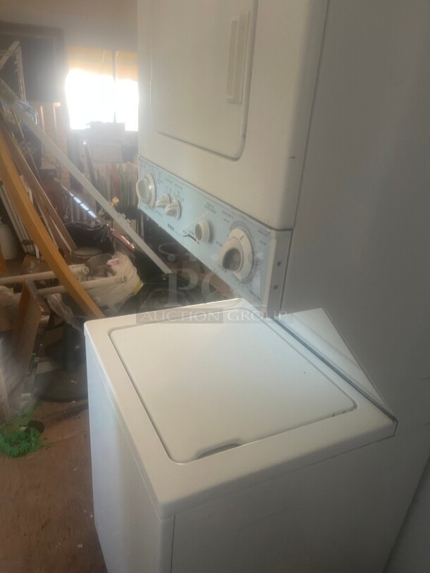 Working! Commercial Heavy Duty Washer and Dryer Combo 220 Volt Tested and Working! - Image 6 of 10