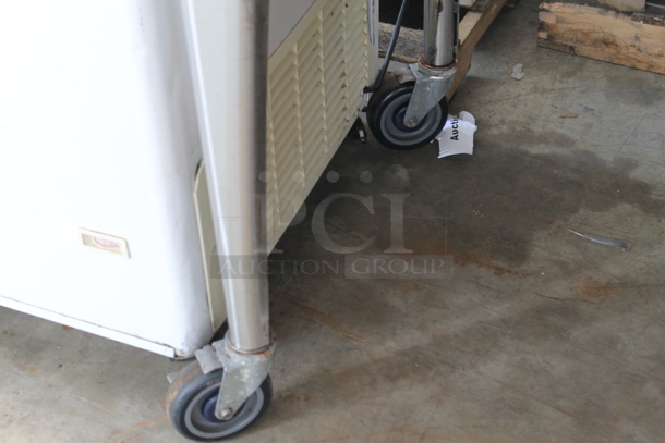 Imperial Stainless Steel Commercial Natural Gas Powered Full Size Convection Oven w/ View Through Door, Solid Door, Metal Oven Racks and Thermostatic Controls on Commercial Casters. - Image 4 of 4