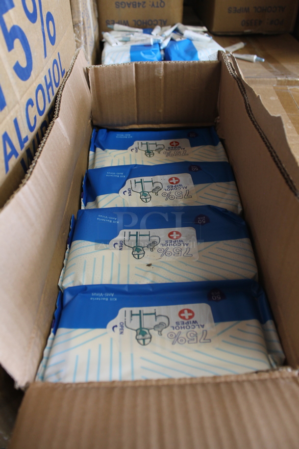 PALLET LOT of 26 BRAND NEW Cases of Alcohol Wipes. 26 Times Your Bid! - Image 4 of 4