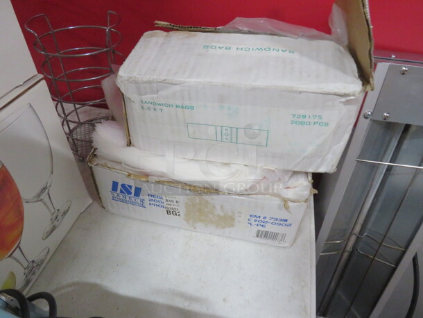 One Lot Of Assorted Size Plastic Bags - Image 3 of 3