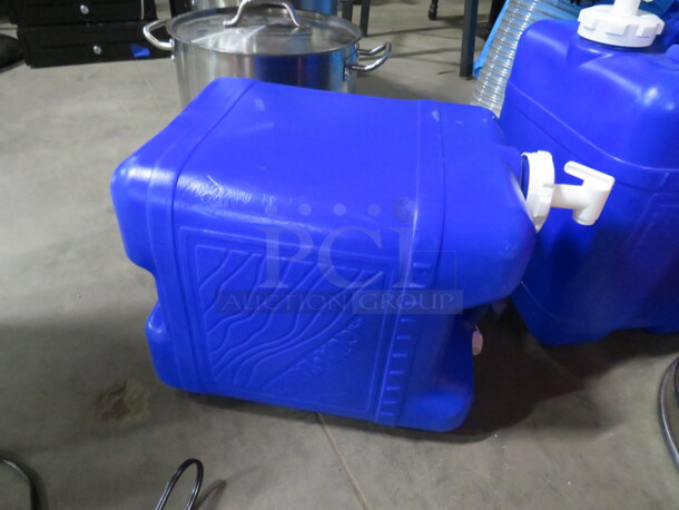 One 7 Gallon Aquatainer. - Image 2 of 3