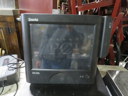 One SAM4S POS Terminal #SPS-2000.  