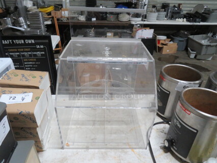 One Poly Cone Case. 14.5X14.5X20.5