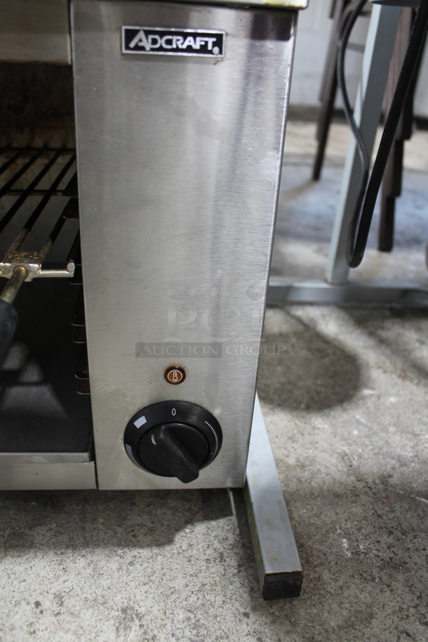 Adcraft CHM-2400W Stainless Steel Commercial Electric Powered Cheese Melter. 240 Volts. - Image 3 of 4