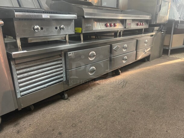 Working! Commercial Chef Base Cooler With Drawers Great For Equipment 115 Volt NSF Tested and Working! - Image 3 of 11