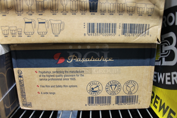 5 Boxes of Glasses Including BRAND NEW Pasabahce Beverage Glasses. Total of 70 Glasses. 5 Times Your Bid! - Image 4 of 4