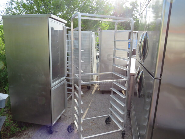 One Speed Rack On Casters. 18X28X69 - Image 1 of 1