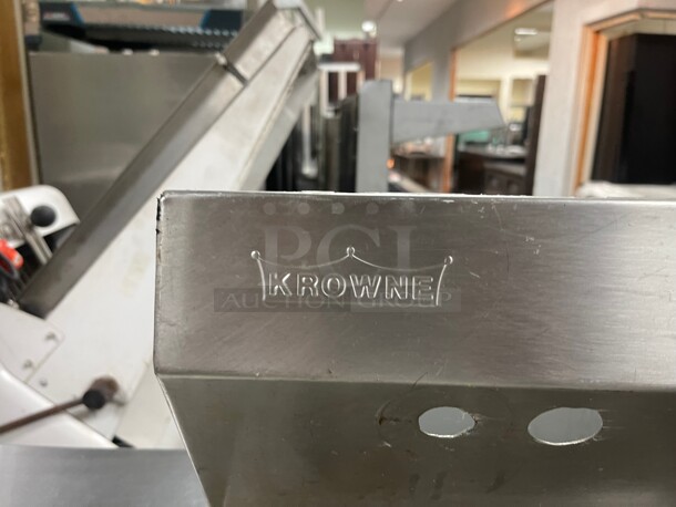 Clean! Krowne Stainless Steel Commercial Hand Sink NSF  - Image 4 of 6