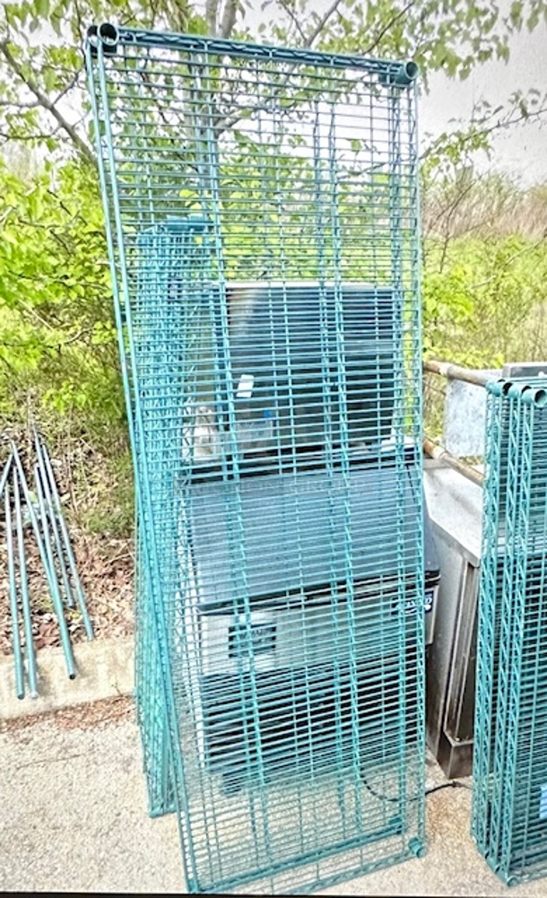 72X24 Green Metro Shelf. 2XBID - Image 1 of 1
