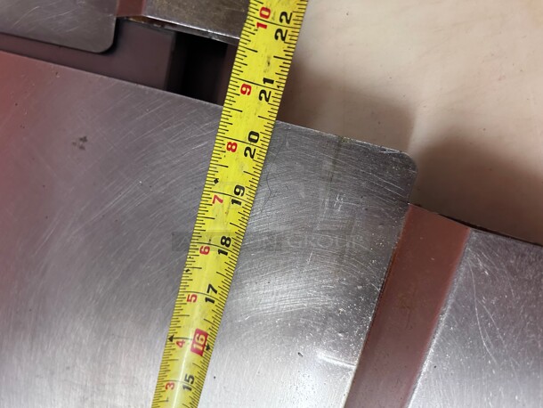 Clean! Krowne Heavy Duty Metal Stainless Steel Splash Guard For Fryers, Model# 30-325 NSF  - Image 4 of 5