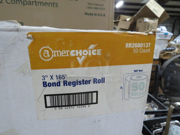 One Lot Of 3X165 Paper Rolls. - Image 2 of 2