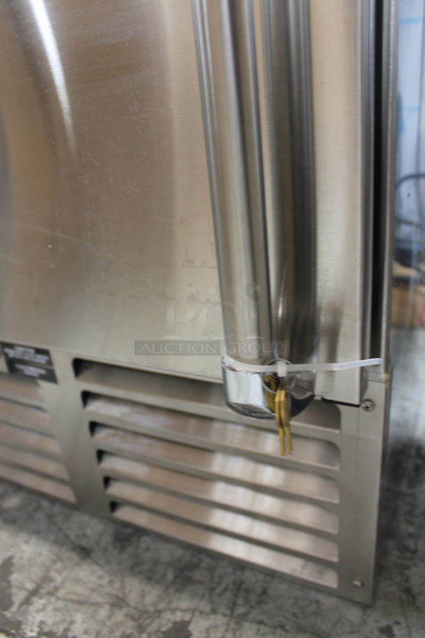 BRAND NEW! 2019 Krowne FMC24-SS-L Stainless Steel Commercial Single Door Undercounter Cooler. 115 Volts, 1 Phase. Tested and Working! - Image 3 of 6