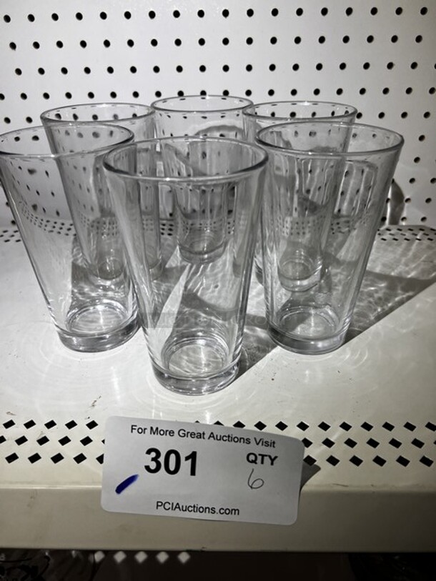 Clear Iced Tea Glasses (6)