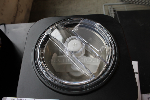 BRAND NEW SCRATCH AND DENT! Whynter ICM-128BPS Upright Automatic Ice Cream Maker LCD Digital Display. 115 Volts, 1 Phase. Tested and Working!
 - Image 2 of 3