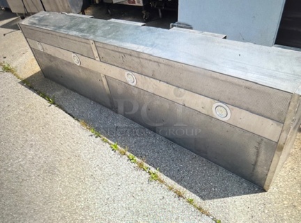 One Captive Aire Return Air Cooling Unit. #2412ACPSP-ONLY. 99X14X24
