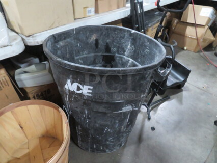 One Ace Garbage Can.