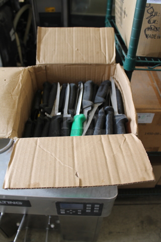 60 SHARPENED Stainless Steel Boning Knives. 60 Times Your Bid!