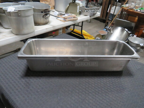 Half Size Long 4 Inch Deep  Hotel Pan. 2XBID. - Image 1 of 1