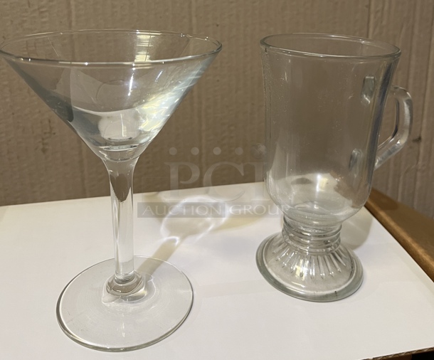 Assorted Glass and Bar Ware