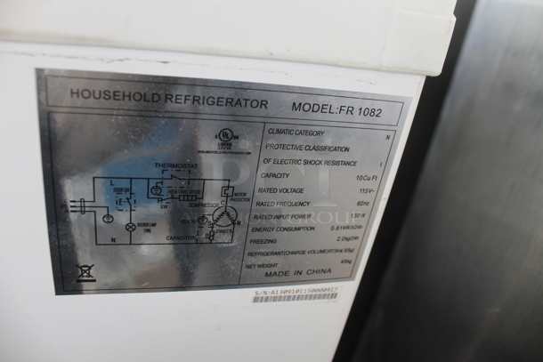 Igloo FR 1082 Metal Cooler Freezer Combo Unit. 115 Volts, 1 Phase. Tested and Working! - Image 5 of 6