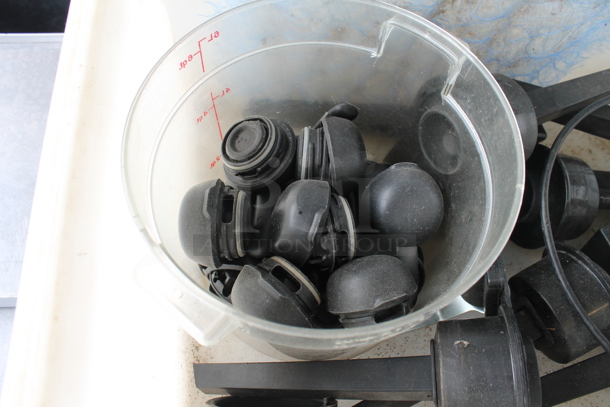 ALL ONE MONEY! Lot of Various Items Including Cream Pitcher Lids. - Image 3 of 4