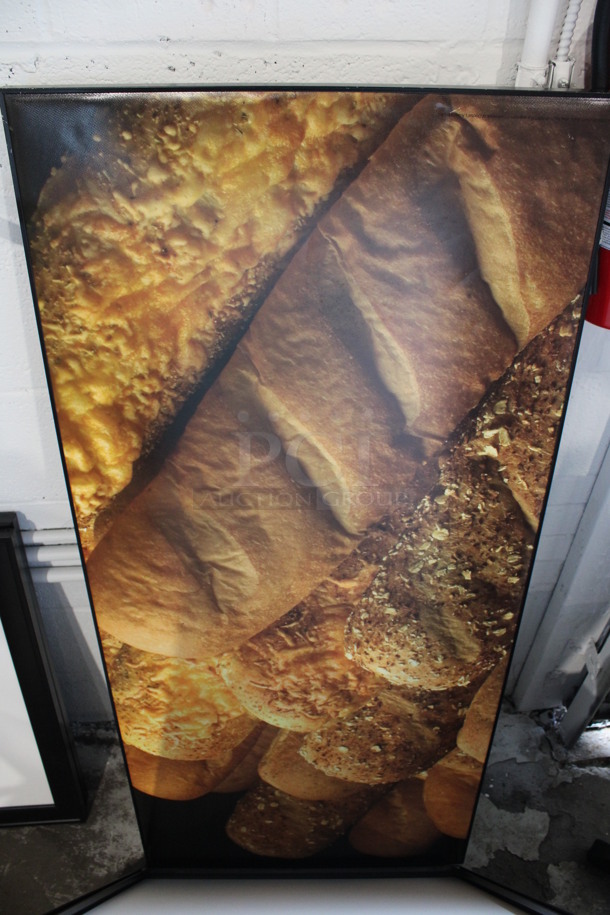 4 Signs; Salad, 2 Bread Loaves and Onions. 23x1x50. 4 Times Your Bid! - Image 4 of 4